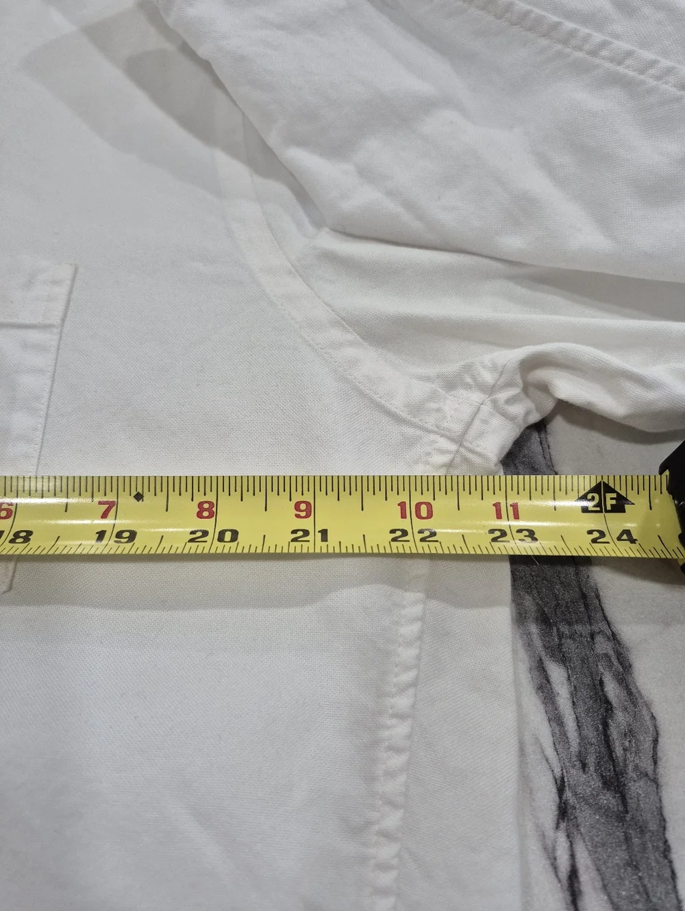Duck Head Long Sleeve Oxford Shirt, Mens Large, White - Picture 4 of 9